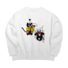 J's Mart 2ndのたまとクロの仮装大会 Big Crew Neck Sweatshirt