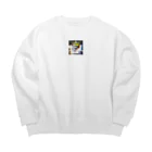 kp沼のかぷ Big Crew Neck Sweatshirt