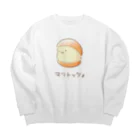 ぞるぞんごーらのマリトッツォかわいー Big Crew Neck Sweatshirt