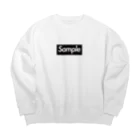 orumsのSapme -Red Box Logo- 루즈핏 맨투맨