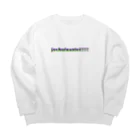 かえるのてぶくろの情緒不安定!!!!! Big Crew Neck Sweatshirt