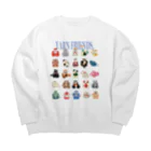 KAHOのYARN FRIENDS Big Crew Neck Sweatshirt