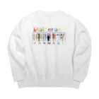 MolKaronのMolKaron７　ロボの出荷 Big Crew Neck Sweatshirt