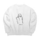 o  k  mのrafu Big Crew Neck Sweatshirt