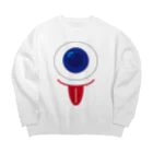 フォーヴァの一つ目小僧 Big Crew Neck Sweatshirt