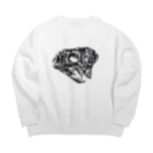 segasworksのシチパチの頭のお骨 Big Crew Neck Sweatshirt