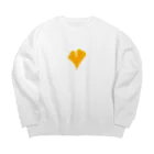 umameshiのイチョウ / ginkgo Big Crew Neck Sweatshirt