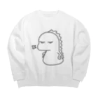 warisu.netのきょーりゅー Big Crew Neck Sweatshirt