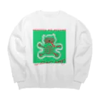 NORI OKAWAの納骨の目覚め Big Crew Neck Sweatshirt