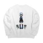 re*raのre*raちゃん Big Crew Neck Sweatshirt