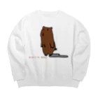 pinyako5502のprairiedogのたまちゃん Big Crew Neck Sweatshirt