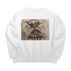 月並のNot Hero Big Crew Neck Sweatshirt