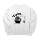 麺匠総本家のマシマシ Big Crew Neck Sweatshirt