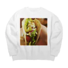 タコスコスのタコスコス Big Crew Neck Sweatshirt