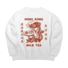 小野寺 光子 (Mitsuko Onodera)のHong Kong STYLE MILK TEA 港式奶茶シリーズ Big Crew Neck Sweatshirt