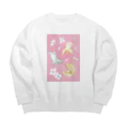 りとるたまの夢心地 Big Crew Neck Sweatshirt