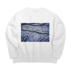 alligator_artのちょっぴりセンチな桜 Big Crew Neck Sweatshirt