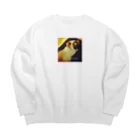 あくびのブレてるチワワ Big Crew Neck Sweatshirt