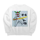 39Sのビールサーベル Big Crew Neck Sweatshirt