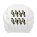 私による私のためのグッズ屋さんのころころトトちゃん Big Crew Neck Sweatshirt