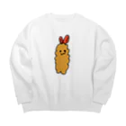 エビフリャーのエビフリャーちゃん Big Crew Neck Sweatshirt