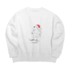 ぱぱぱのあわてんぼうのサンタクロース Big Crew Neck Sweatshirt