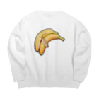 PuRiHaのLoveBanana Big Crew Neck Sweatshirt