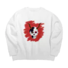 chiplizardのThe devil lurking inside Big Crew Neck Sweatshirt