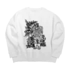 TANCOV DESIGNの晴耕雨読 Big Crew Neck Sweatshirt