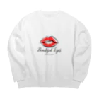 Revespoir（レーヴェスポワール）のBeautiful Lips Big Crew Neck Sweatshirt