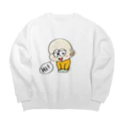 VivaBOXのつるっパおじちゃん Big Crew Neck Sweatshirt