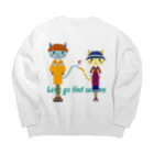 SU-KUの秋を見つけに Big Crew Neck Sweatshirt