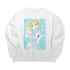 かわいいもののおみせ　いそぎんちゃくの⭐️ Big Crew Neck Sweatshirt