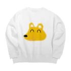 ゆるゆる。の名犬うめ Big Crew Neck Sweatshirt