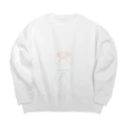 黄花のWaiting For You Big Crew Neck Sweatshirt