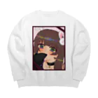 撃神さんのおうちのうさぎっ娘のヒミツ Big Crew Neck Sweatshirt