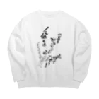 𝐊𝐀𝐍𝐎の透過Ｖｅｒ． Big Crew Neck Sweatshirt