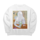 すずきちかこの次の予定 Big Crew Neck Sweatshirt