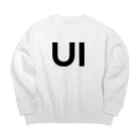 大のUI Big Crew Neck Sweatshirt