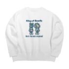 pipippuの王とわたし Big Crew Neck Sweatshirt