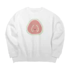 cotton-berry-pancakeのグァバちゃん Big Crew Neck Sweatshirt