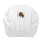 cocomarinのニコニコグッジョブ Big Crew Neck Sweatshirt