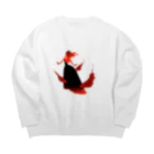 仁水の業火の魔女 Big Crew Neck Sweatshirt