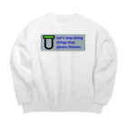 komgikogikoの泥棒を喜ばせることをやめましょう Big Crew Neck Sweatshirt