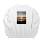 ロングコートチワワのヴィトくんの768南無谷Ｔシャツ Big Crew Neck Sweatshirt