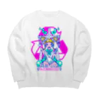 シクシクのRe;ZOMBIEEEEEE Big Crew Neck Sweatshirt