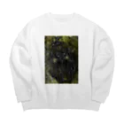 lenteのかぼちゃ頭 Big Crew Neck Sweatshirt