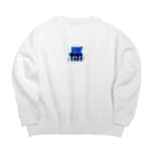 RebornのJK19970901モデル Big Crew Neck Sweatshirt