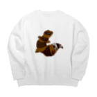 金魚大好き悠tubeのネットショップのニシアフノーマル Big Crew Neck Sweatshirt