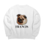 Francis the Pug General StoreのFrancis #2 [Francis the pug] ビッグシルエットスウェット